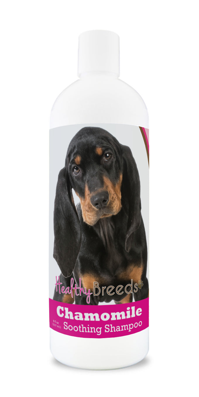 Black and Tan Coonhound Chamomile Soothing Dog Shampoo 8 oz